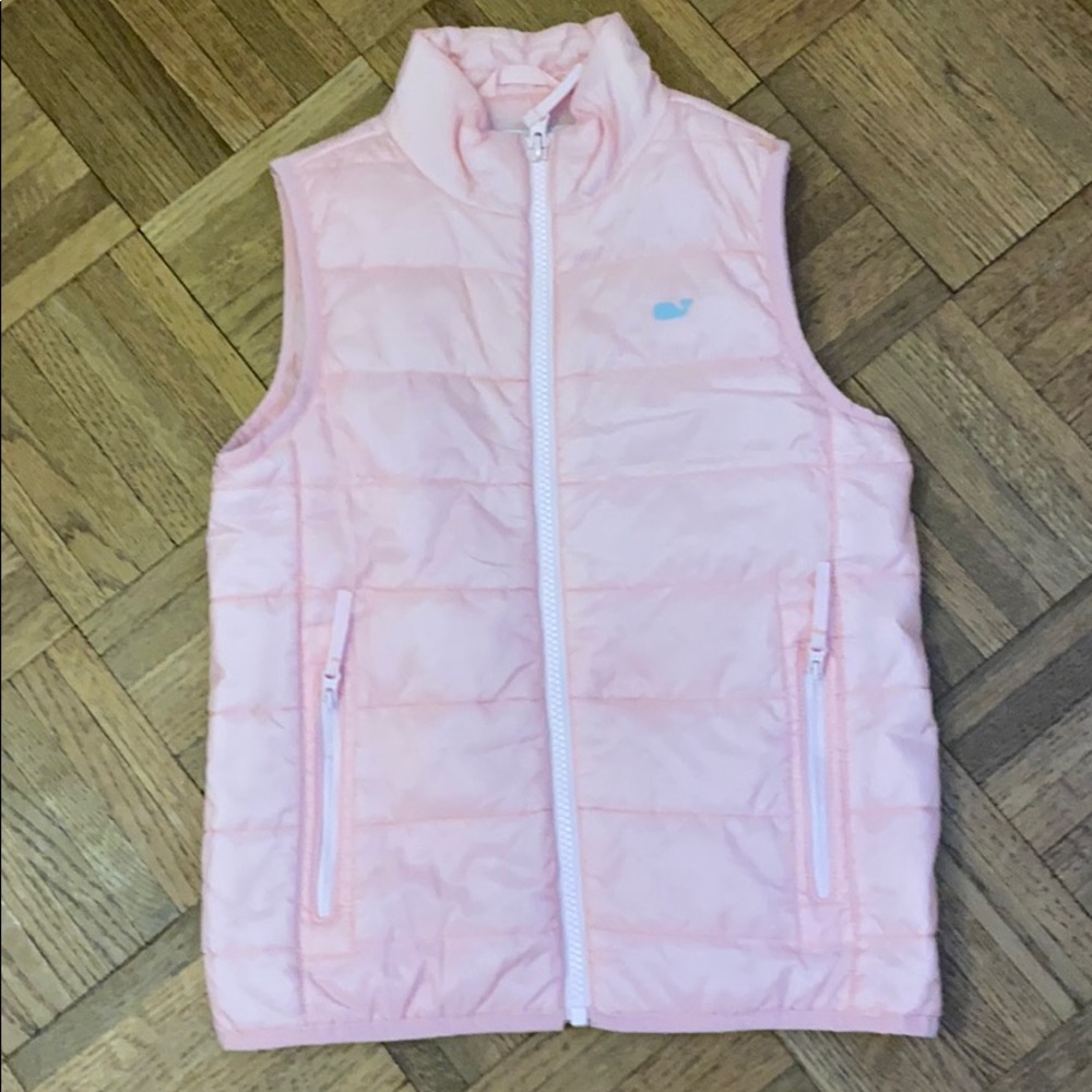 Vineyard Vines Girls Pink Vest